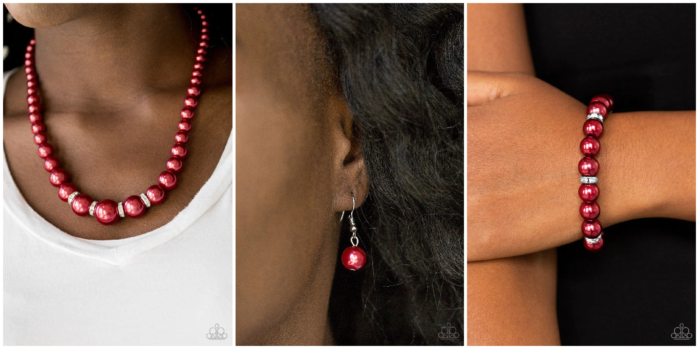 Party Pearls / Exquisitely Elite - Red